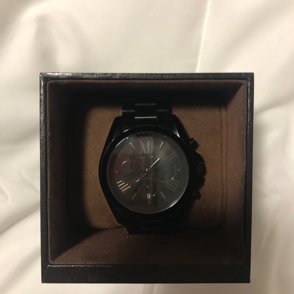 MICHAEL KORS Women’s Chronograph Black Watch